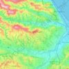 Mappa topografica Città Sant'Angelo, altitudine, rilievo