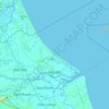 Mappa topografica Thành phố Hội An, altitudine, rilievo