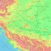 Mappa topografica Sava, altitudine, rilievo