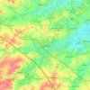 Mappa topografica 3300, altitudine, rilievo