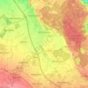 Mappa topografica Swisttal, altitudine, rilievo