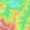 Mappa topografica Fontanaluccia, altitudine, rilievo