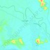 Mappa topografica Codrington, altitudine, rilievo