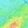 Mappa topografica Quartier des Ternes, altitudine, rilievo