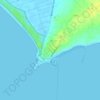 Mappa topografica Kilmore Quay, altitudine, rilievo