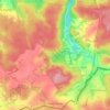 Mappa topografica Petite-Chapelle, altitudine, rilievo