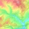 Mappa topografica Unzenberg, altitudine, rilievo