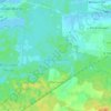 Mappa topografica Gelbensande, altitudine, rilievo