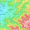 Mappa topografica Buchenbach, altitudine, rilievo