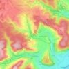 Mappa topografica Brenkhausen, altitudine, rilievo