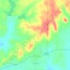 Mappa topografica Bryson, altitudine, rilievo