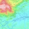 Mappa topografica Itatiaia, altitudine, rilievo