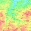Mappa topografica Göda, altitudine, rilievo