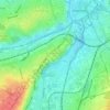 Mappa topografica Kapellenberg, altitudine, rilievo