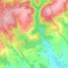 Mappa topografica Nothomb, altitudine, rilievo