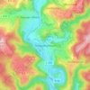 Mappa topografica Niederbreitbach, altitudine, rilievo