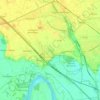 Mappa topografica Somaglia, altitudine, rilievo
