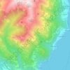 Mappa topografica Plesio, altitudine, rilievo