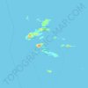 Mappa topografica Calaguas Group of Islands, altitudine, rilievo