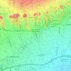Mappa topografica San Zenone degli Ezzelini, altitudine, rilievo