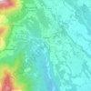 Mappa topografica Fiano, altitudine, rilievo
