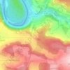 Mappa topografica Urphar, altitudine, rilievo