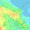 Mappa topografica Wismar Wendorf, altitudine, rilievo