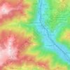 Mappa topografica Champdepraz, altitudine, rilievo