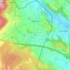 Mappa topografica Wethen, altitudine, rilievo