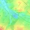 Mappa topografica Meschesee, altitudine, rilievo