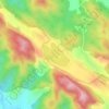Mappa topografica Surinsar Lake, altitudine, rilievo