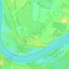 Mappa topografica Mehrum, altitudine, rilievo