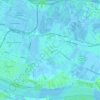 Mappa topografica Poortugaal, altitudine, rilievo
