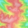 Mappa topografica Hassenroth, altitudine, rilievo