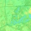 Mappa topografica Budel-Dorplein, altitudine, rilievo