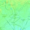 Mappa topografica Curtarolo, altitudine, rilievo
