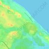 Mappa topografica Tabuba, altitudine, rilievo