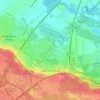 Mappa topografica Saint-Cyr-l'École, altitudine, rilievo