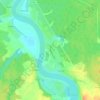 Mappa topografica Аврово, altitudine, rilievo