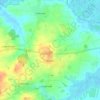 Mappa topografica Wrohm, altitudine, rilievo