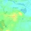 Mappa topografica Dunfierth, altitudine, rilievo