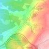 Mappa topografica Wochern, altitudine, rilievo