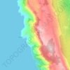 Mappa topografica Lubenizze, altitudine, rilievo