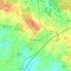 Mappa topografica Richebourg, altitudine, rilievo