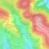 Mappa topografica Wäldenbronn, altitudine, rilievo