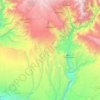 Mappa topografica Chuquibamba, altitudine, rilievo