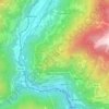 Mappa topografica Berzo Demo, altitudine, rilievo