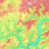 Mappa topografica Lommersweiler, altitudine, rilievo