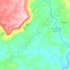 Mappa topografica São Benedito das Areias, altitudine, rilievo