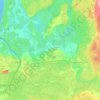 Mappa topografica Большелуцкое сельское поселение, altitudine, rilievo